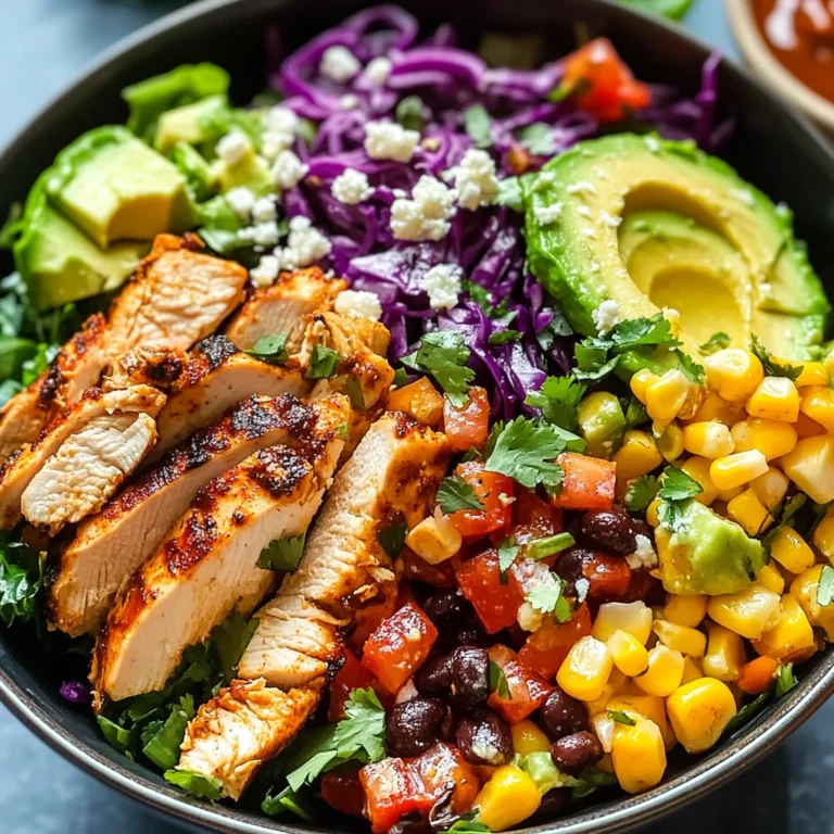 Delicious Chipotle Chicken Chopped Salad for Meal Prep Perfection