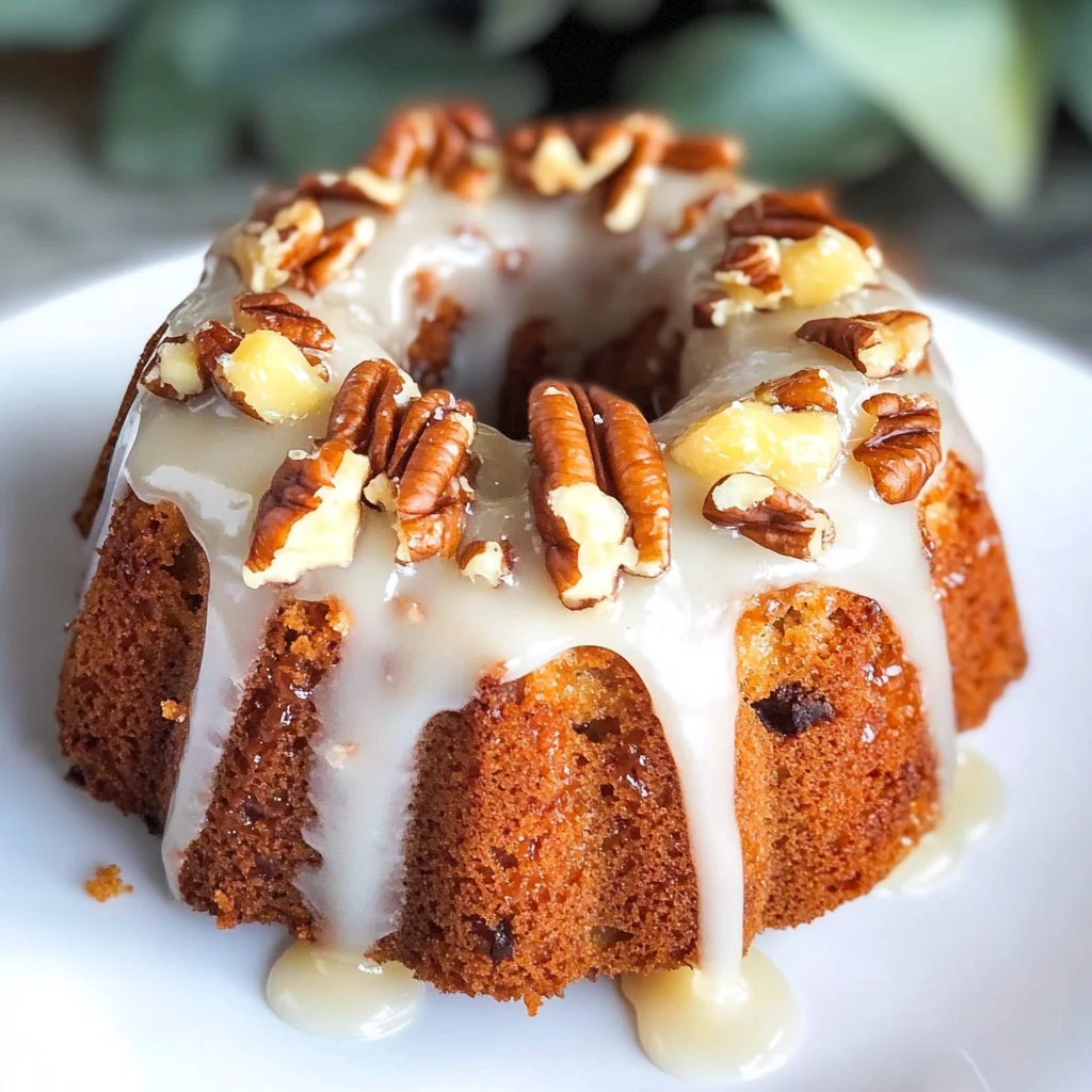 Hummingbird Mini Bundt Cakes