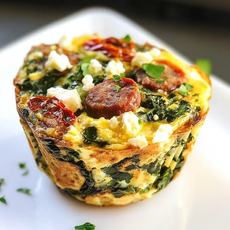 Kale Egg Breakfast Cups Recipe