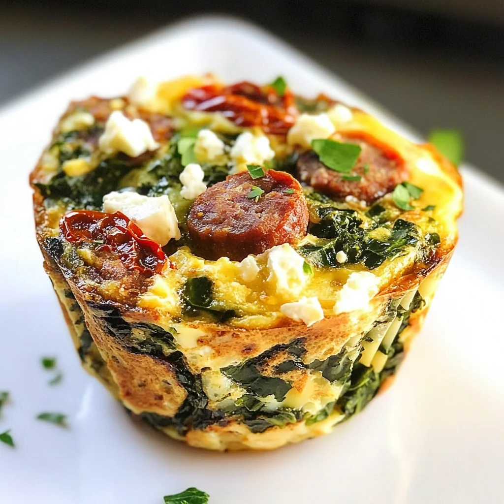 Kale Egg Breakfast Cups Recipe
