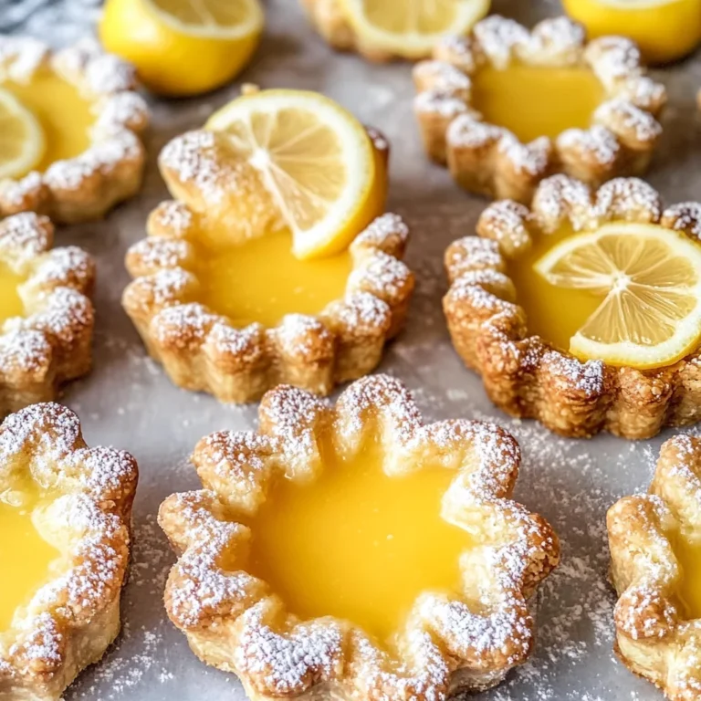 Lemon Curd Tartlets