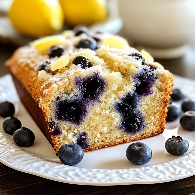 Mother's Day Lemon Blueberry Bread