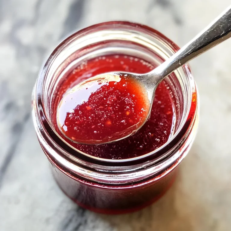 No-waste Strawberry Top Simple Syrup Recipe