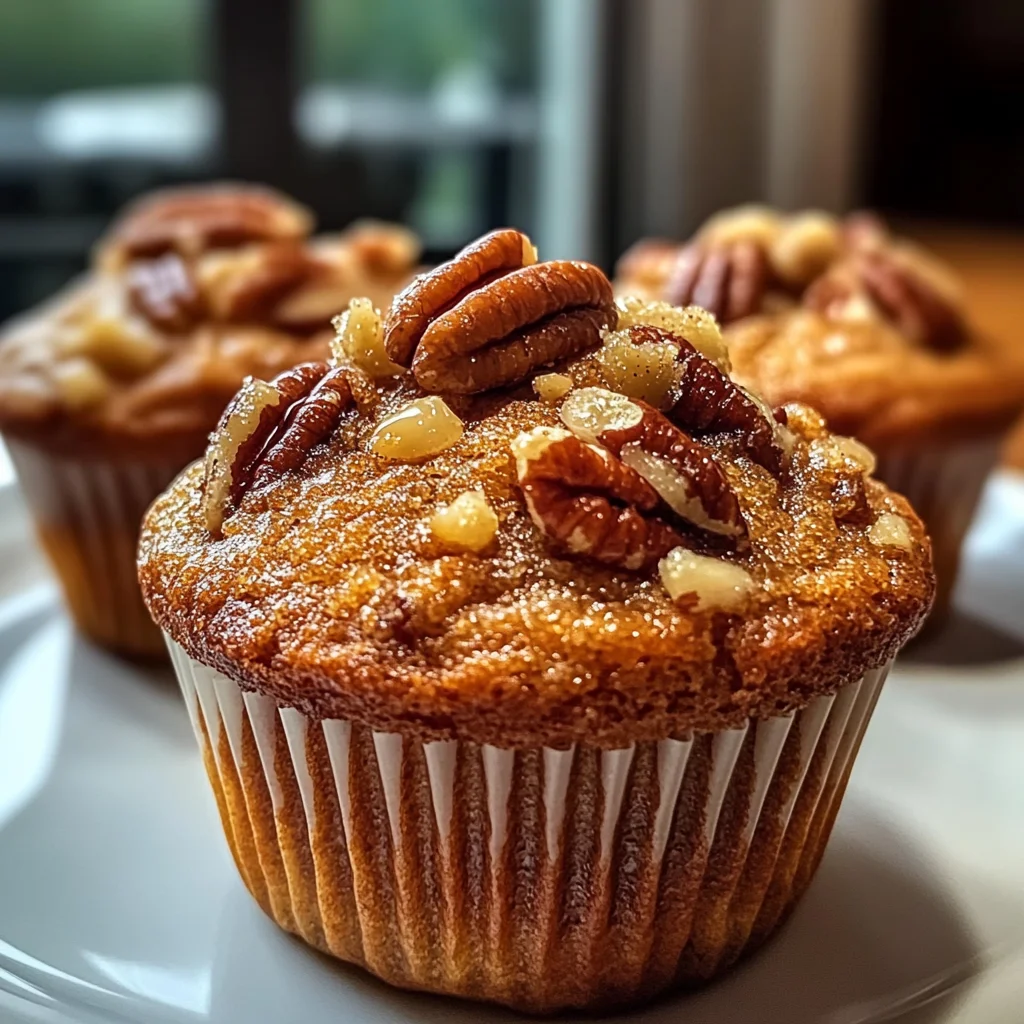Pecan Pie Brown Sugar Muffins That Will Brighten Your Mornings