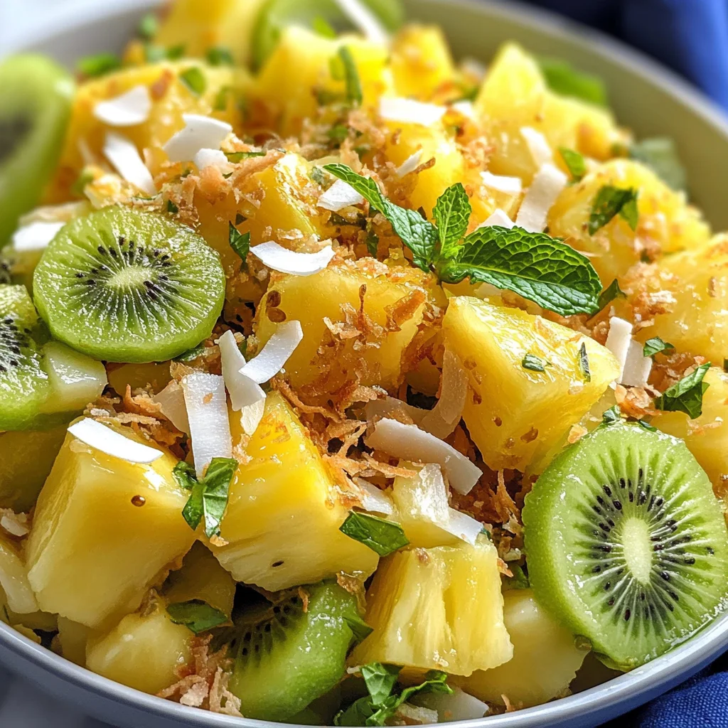 Pineapple Kiwi Salad