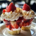 Quick Strawberry Shortcake Cups