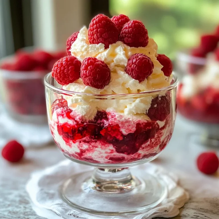Raspberry Fool with Whipped Mascarpone