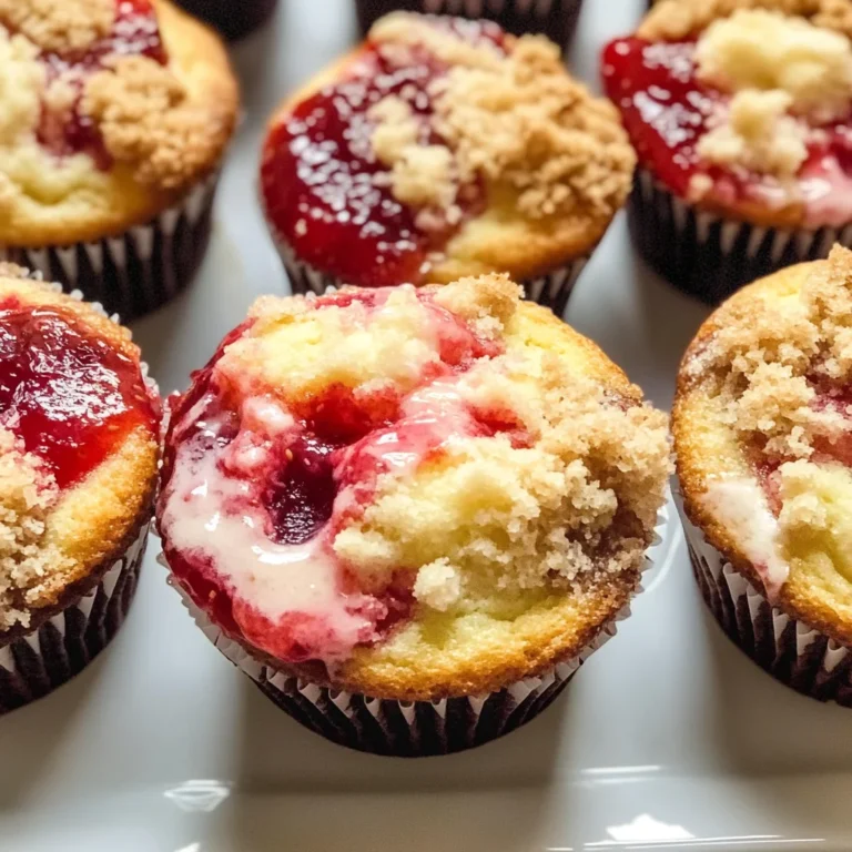 Strawberry Cheesecake Muffins Dessert Recipe