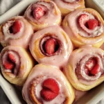 Strawberry Cinnamon Rolls
