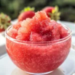 Three Ingredient apple vinegar Slushies
