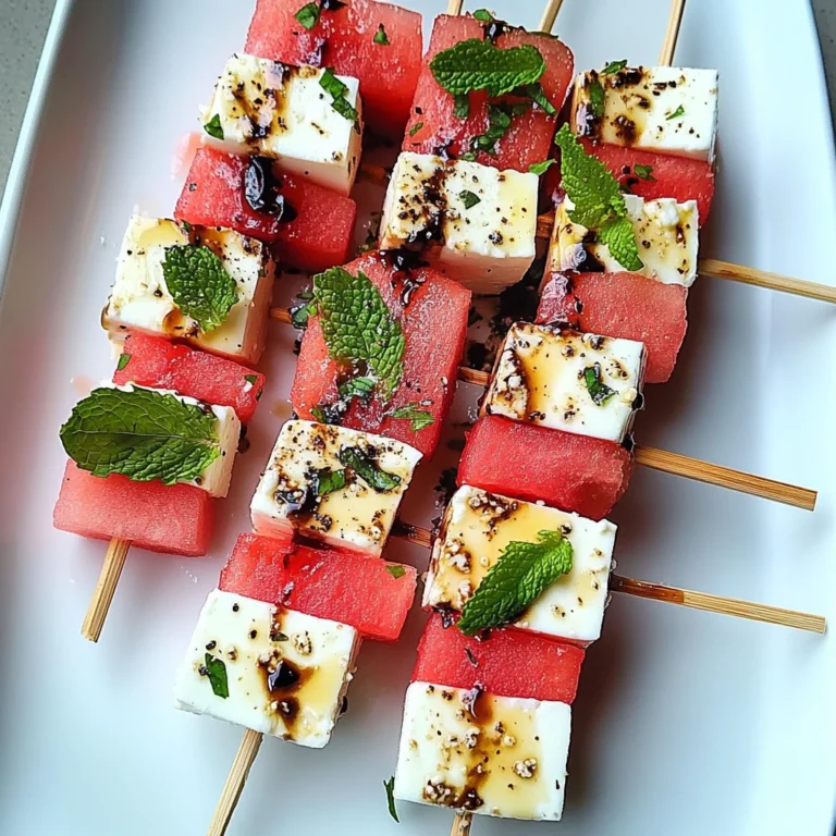 Watermelon Feta Skewers: An Amazing Ultimate Recipe for Summer