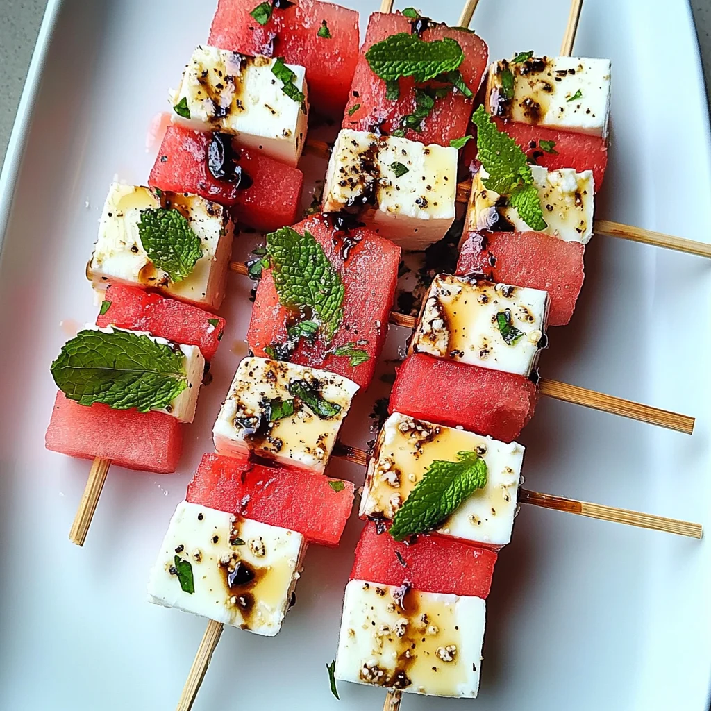 Watermelon Feta Skewers: An Amazing Ultimate Recipe for Summer
