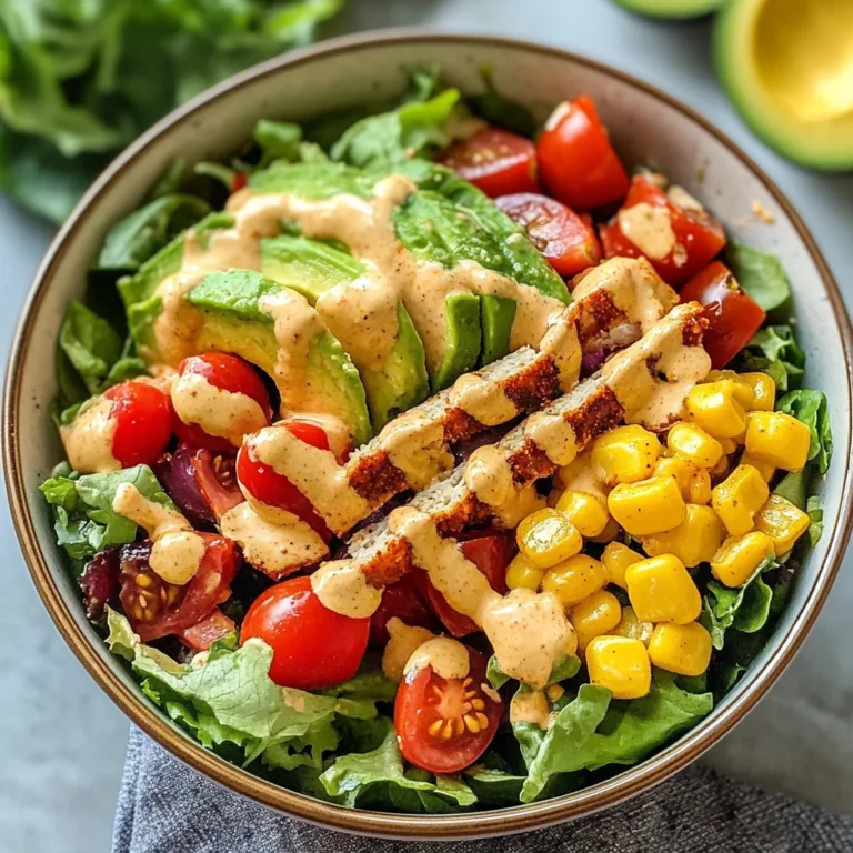 Zesty Southwest Chipotle Salad for Your Next Fiesta
