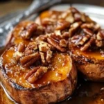 A small Thanksgiving: Melting Sweet Potatoes (with Maple-Pecan Sauce)