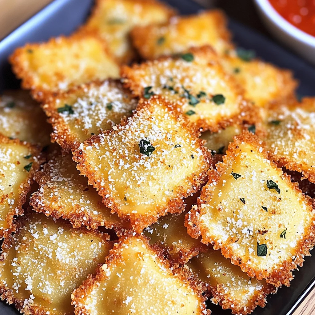 Baked Crispy Parmesan Ravioli: Your New Favorite Snack Adventure