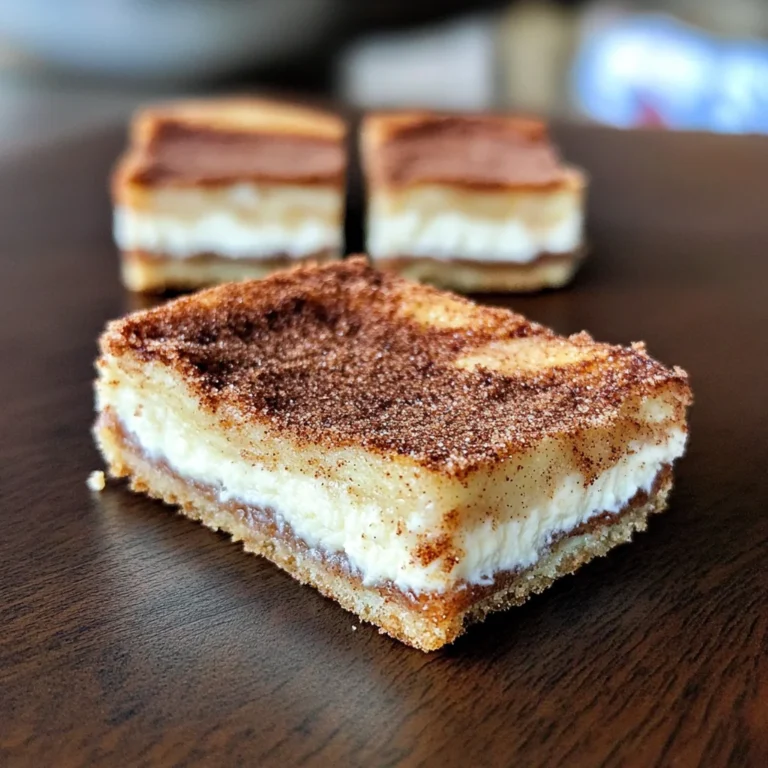 Churros Cheesecake Bars