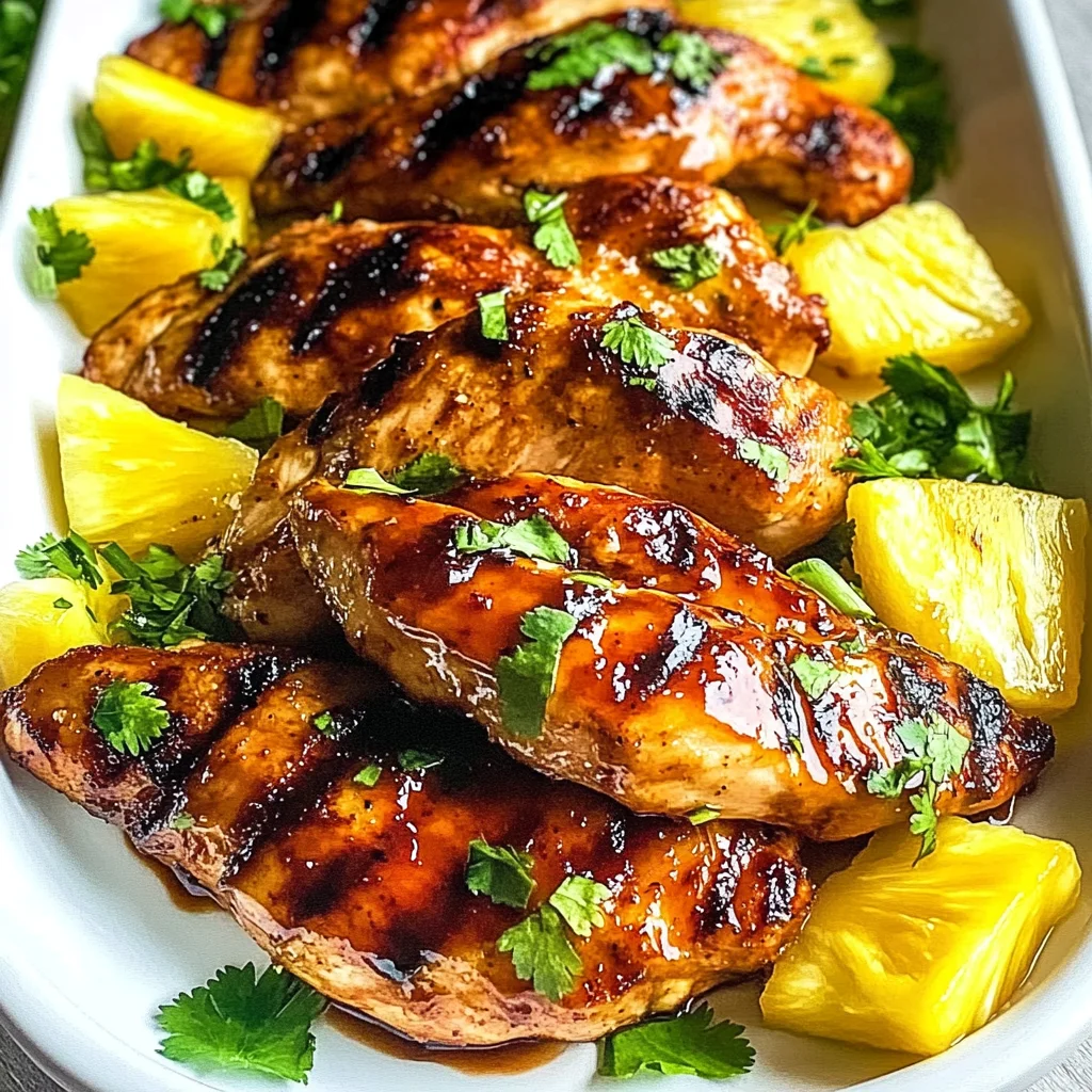 Grilled Pineapple Chicken