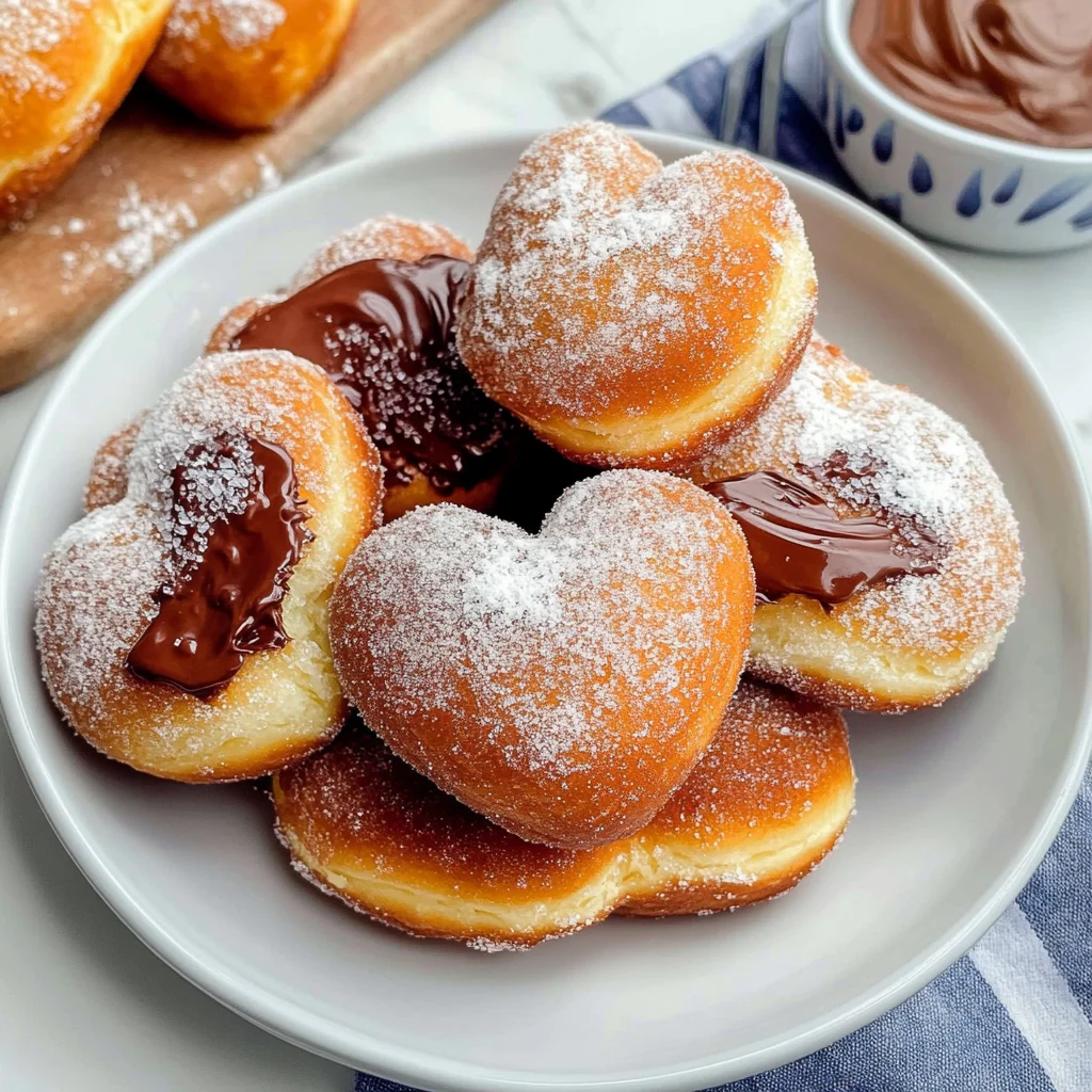 Heart-Shaped Doughnuts