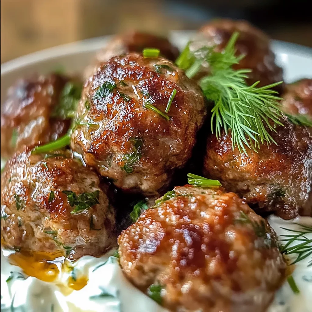 Irresistible Mediterranean Meatballs Beef - Homefoodkitchen