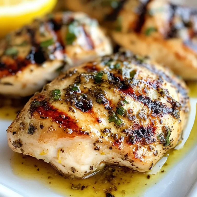 Juicy Mediterranean Chicken Marinade
