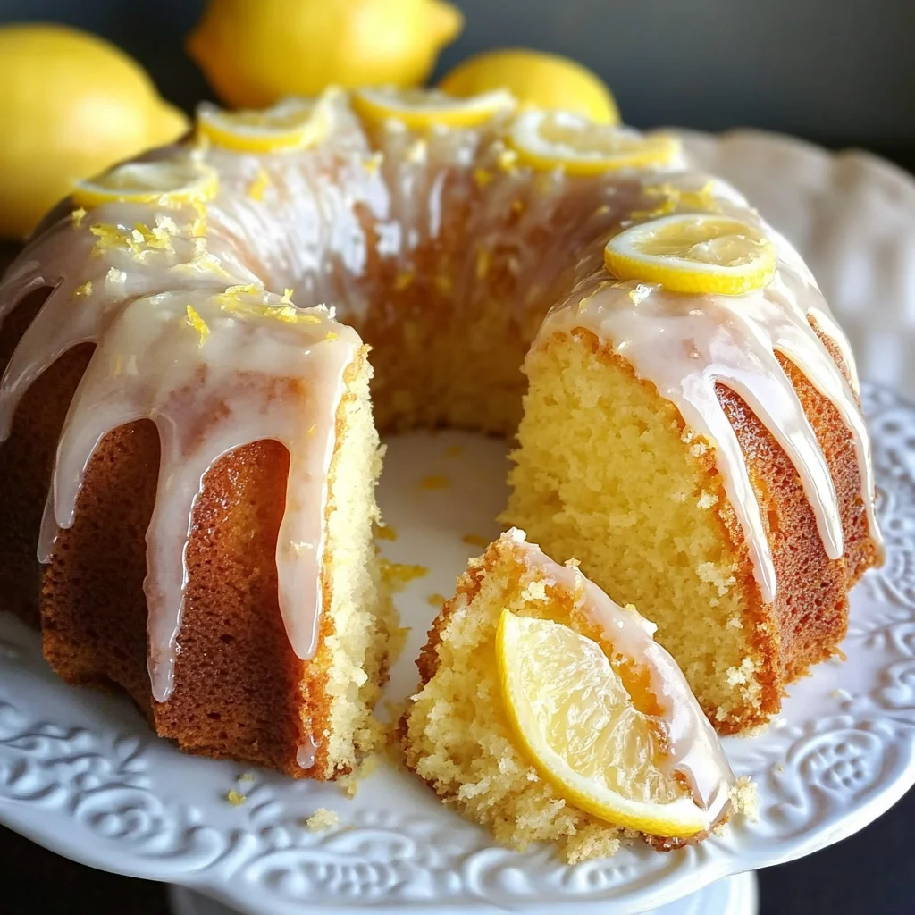 Lemon Bundt Cake