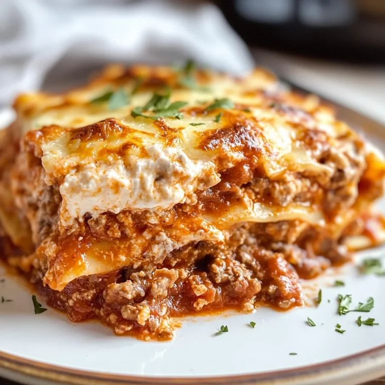 Low Carb Keto Lasagna