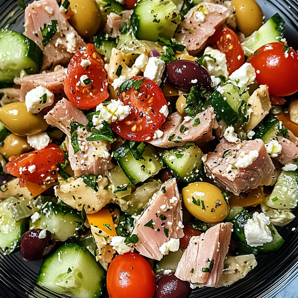 Mediterranean Tuna Salad