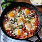Mexican Baked Eggs in Tomato Sauce