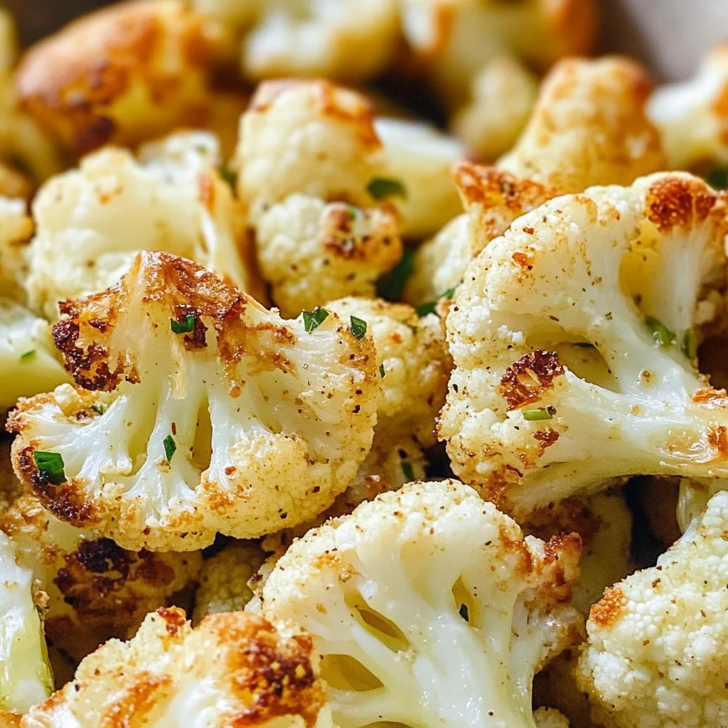 Roasted Air Fryer Keto Cauliflower
