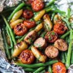 Sausage & Veggie Foil Packets