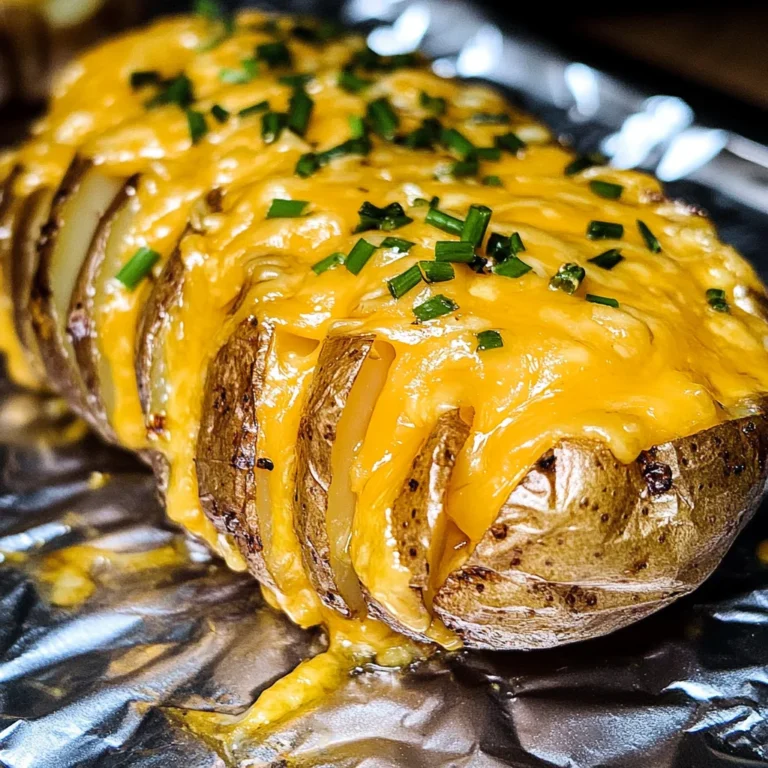 Smoked Hasselback Potatoes
