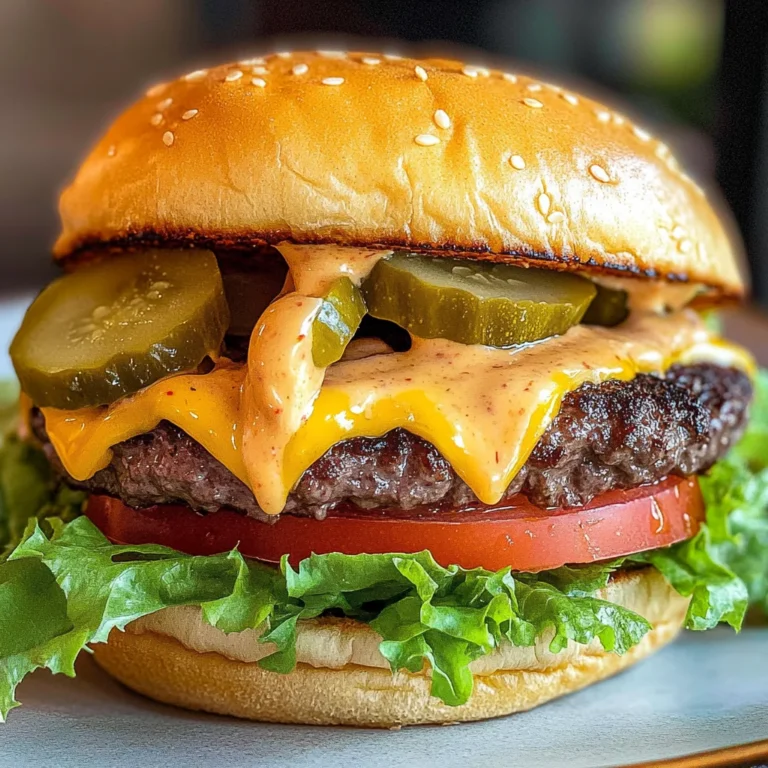 Steakhouse Burger With Fry Sauce