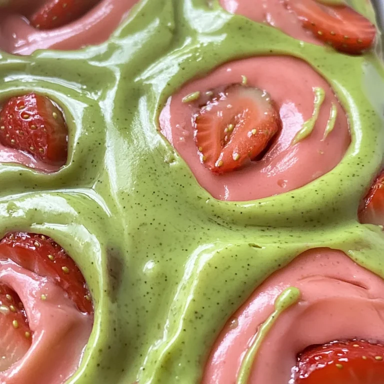 Strawberry Matcha Latte Rolls