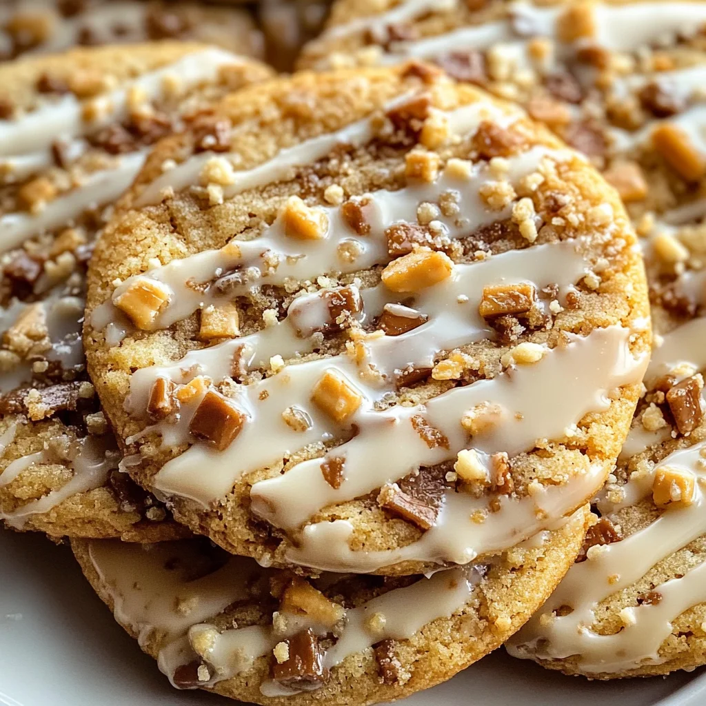 Toffee Icebox Cookies