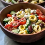Zesty Greek Tortellini Salad
