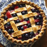 Cherry and Blueberry Pie