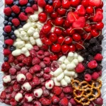 Easy Flag Fruit Dessert
